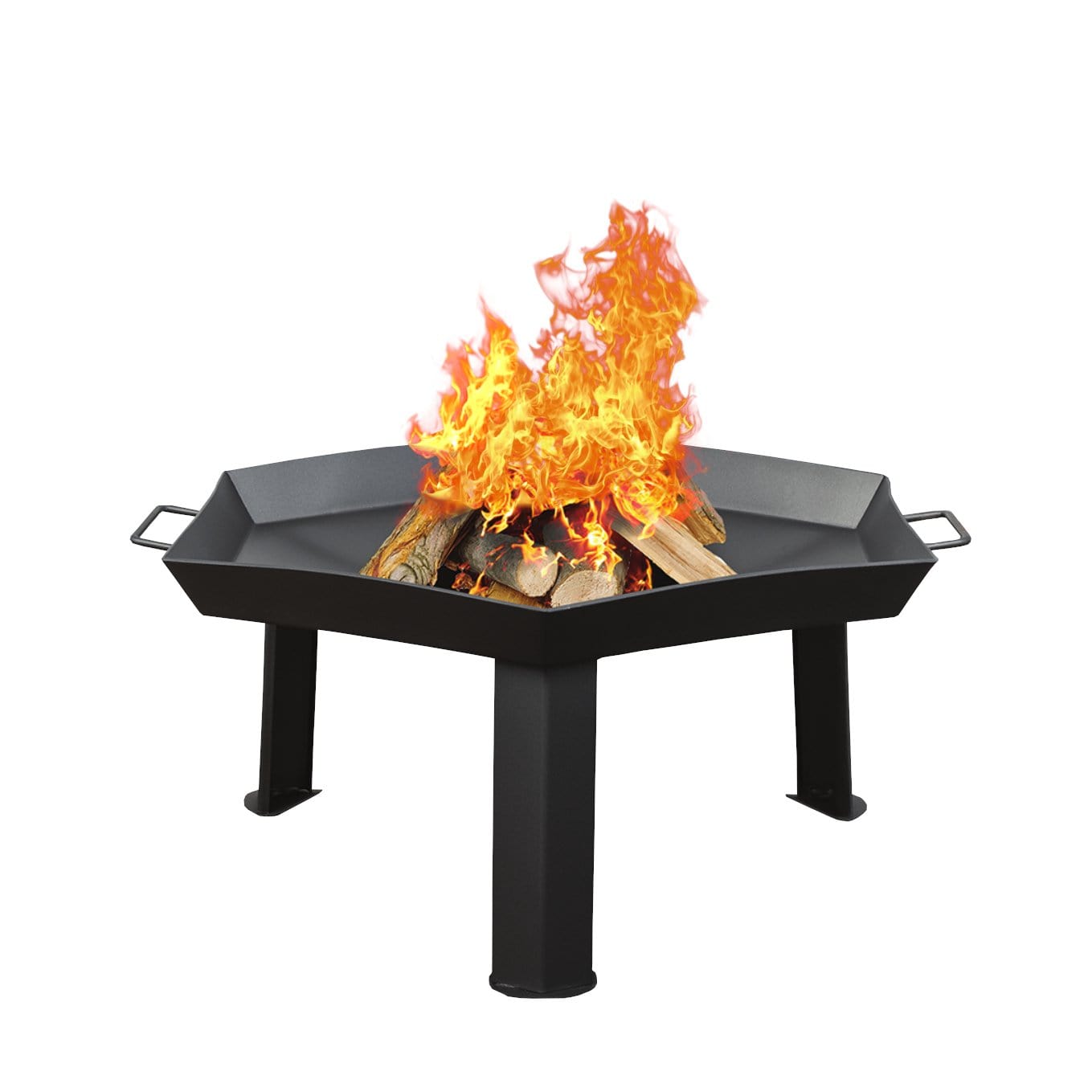 moderne Feuerschale 80cm