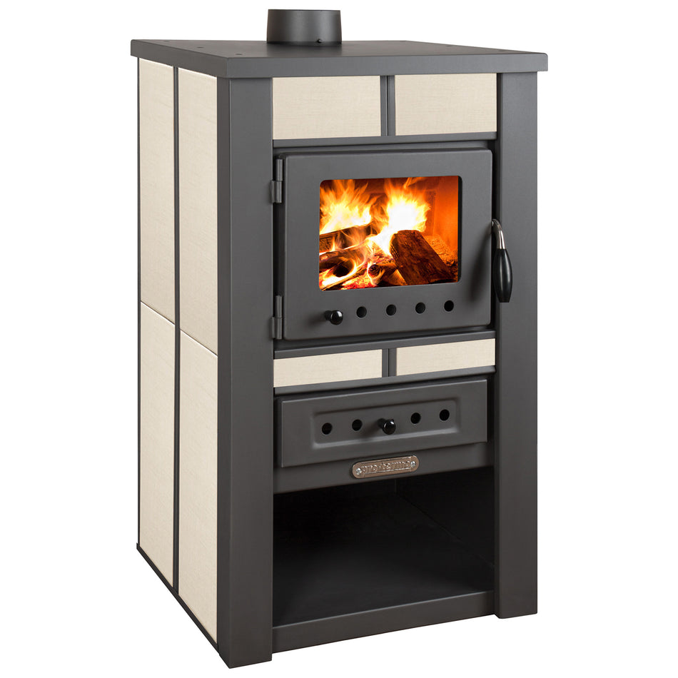 ProTermo Alpina Ceramic Kaminofen Sand 8 kw | Bauart 1 - B-WARE 334