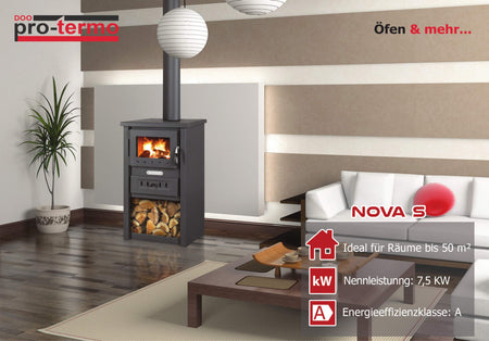 Schwedenofen anthrazit 7,5kw